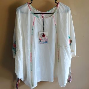 Johnny Was Top Size M